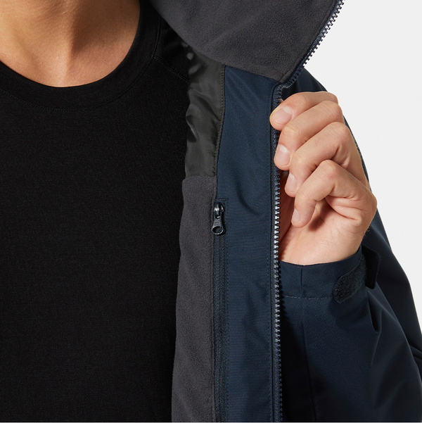 2026 Helly Hansen Mens Crew Midlayer Sailing Jacket 2.0 34444 - Navy